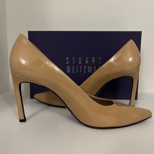 Stuart Weitzman Heist Pump in Nude sz 8.5